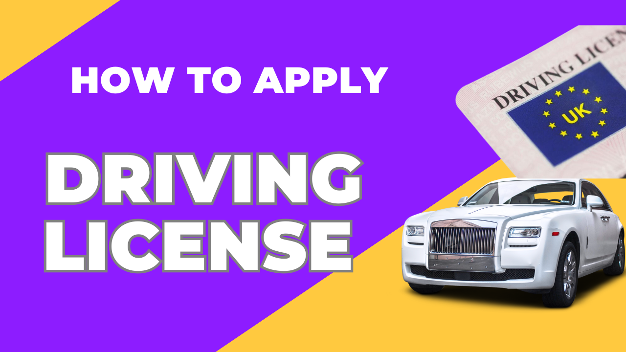 Apply Driving License in the UK for international student and professional