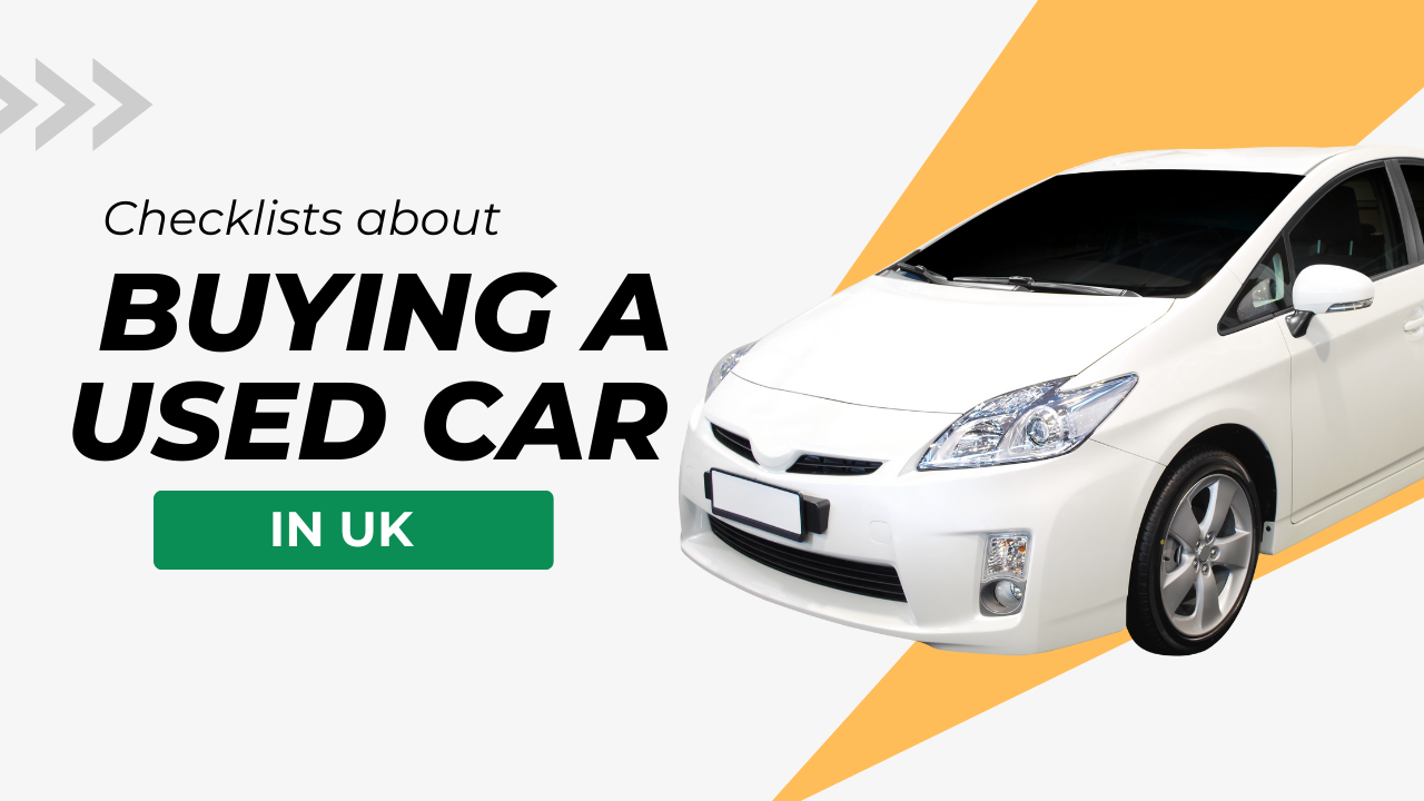 15 Most Important Checklists Buying a Used Car for firsttime buyer in