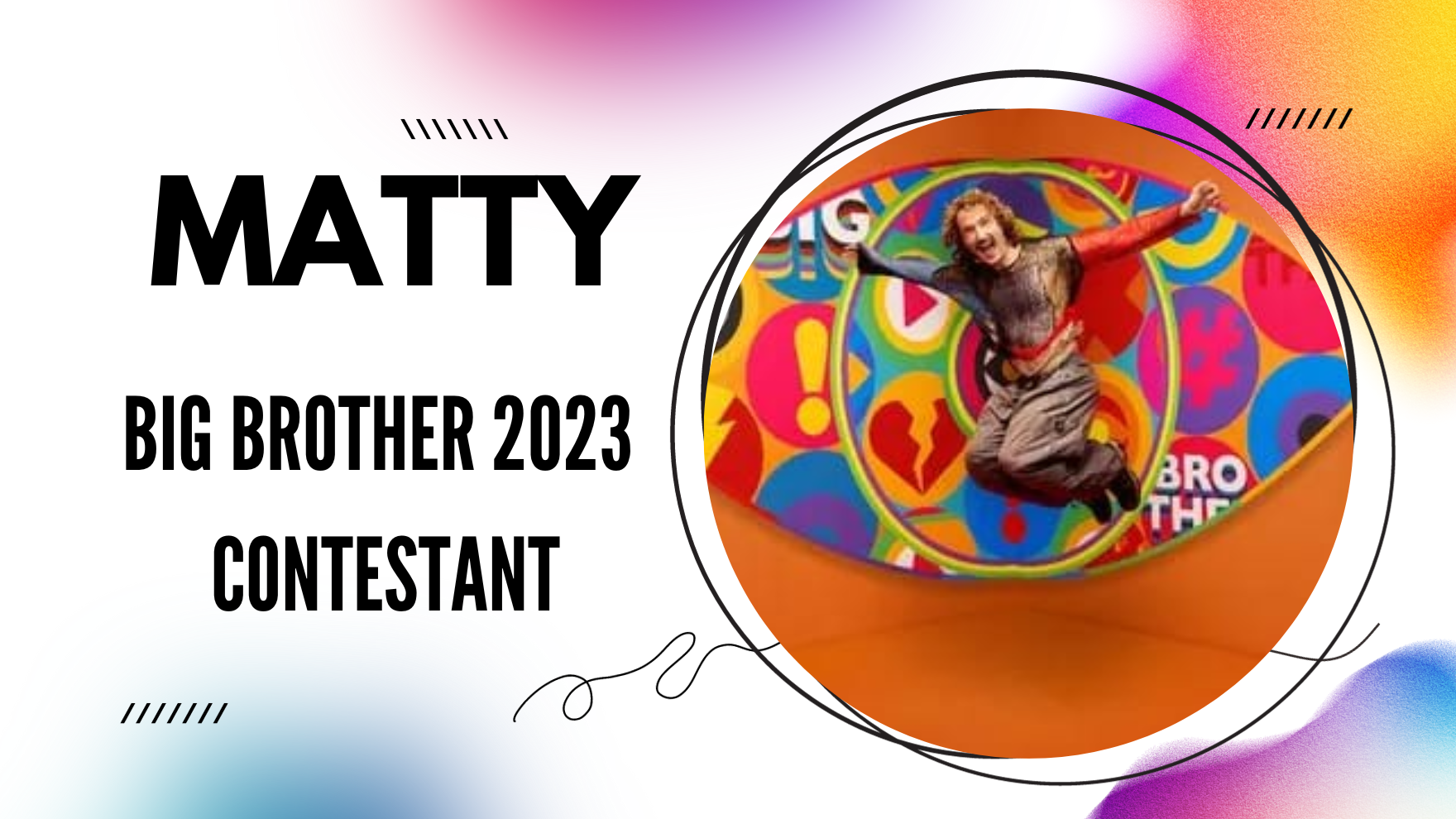 Matty Big Brother 2023 Contestant UK Diaries